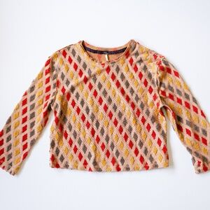 Free People Cropped Shirt